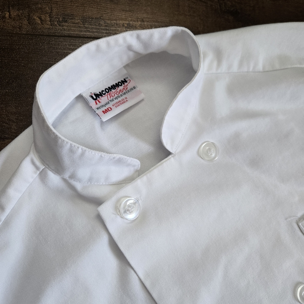 Uncommon Threads Chef Coat Size Medium - Picture 2 of 12